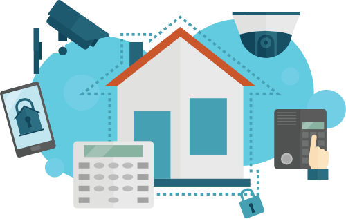 système d'alarme et cambriolages