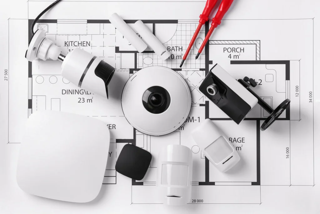 Industries : différents systèmes de sécurité (alarme, vidéosurveillance)